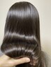 癖毛対策に◎ 美髪矯正ヘアエステストレート＋カット ￥27280