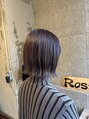 ロッソ(ROSSO)&nbsp;切りっぱなしボブ☆