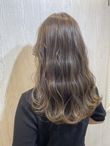 テーラヘアー つくば研究学園店(TELA HAIR)&nbsp;波巻ウェーブ×ベージュ【TELA HAIR つくば研究学園】