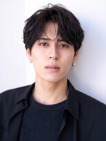 エフエム 渋谷(FM)&nbsp;束感モテるツーブロックセンターパートニュアンスパーマ