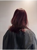 ワインレッド/レイヤー/10代20代/薬院