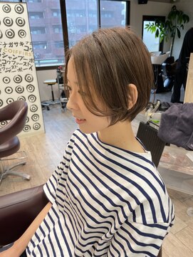 シャンプーボーイ 佐賀(SHAMPOO BOY) 大人ボブ×ミニボブ  30代40代【ナチュラルカラー/イルミナ】