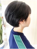 可愛い耳かけショートボブカット