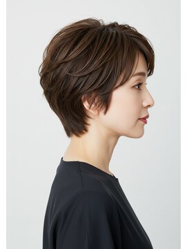 エフプロモーションフローラ(FLORA) 丸みショートヘア