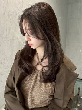 ユーフォリア 青山(Euphoria) 大人ブラウンカラー&レイヤーカット