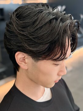 バース バイ ハピネス(BIRTH by happiness) 奈良men's フェザーパーマフェザーショート