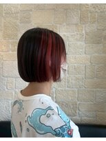 ヴァン カウンシル 川口店(VAN COUNCIL)&nbsp;ピンクボブインナーカラー【東川口　インナーカラー】