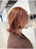 ハイライトバレイヤージュダブルカラーケアブリーチ20代30代40代