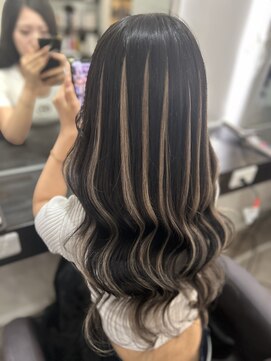 グランディールヘアデザイン(grandir hairdesign) エクステでハイライト!-Yurika-