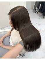 アイユー(ii+U)&nbsp;ブラウングレージュ 艶カラー