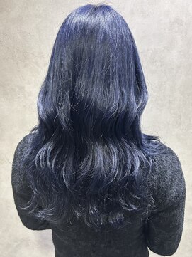 ルノン フィージュ(LUNON fieju) 暗めカラーグランマッシュデザインカラーフェイスフレーミング