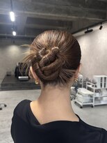 ネアー 新潟(NEER)&nbsp;アプリコットオレンジ/くびれヘア/ウェーブショート［新潟］