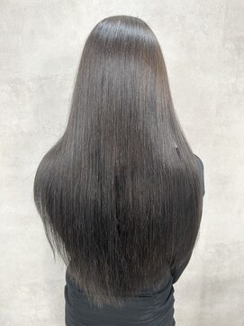 ルノン(LUNON) 黒髪クラゲヘアーオリーブグレー小顔ココアベージュ