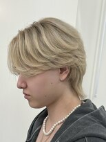 アドネ プライム(adne prime)&nbsp;ホワイトブロンド　センターパート