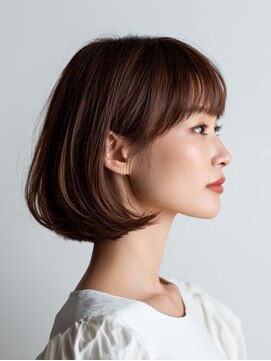 クラゲヘアー/小顔/ココアベージュ/オリーブグレー/川西