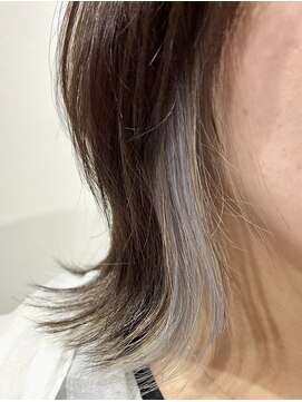 インナーカラー　グレー【佐藤】