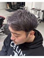 サニーズ(SUNNY'S by CONKS)&nbsp;ダークシルバー/メンズカラー/メンズブリーチ/柏/柏美容室