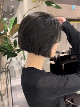 トータルビューティーサロン プリエ(prier) ミニボブ/地毛風カラー/髪質改善