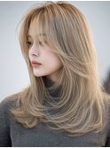 ケアブリーチハイトーンミルクティーグレージュ