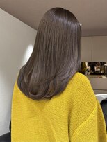 メゾンマイル 恵比寿(maison mile)&nbsp;オリーブグレージュ/透明感カラー/レイヤーカット/恵比寿駅