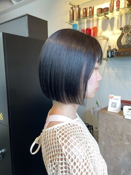 ディスコヘアー(DISCO HAIR) ぷつっと小顔ショートボブ