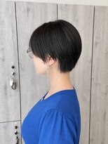 ヘアーリゾートノーブル(Hair Resort Noble)&nbsp;【ピアスが映えるショート】大人ヘア/黒髪/マッシュショート姫路