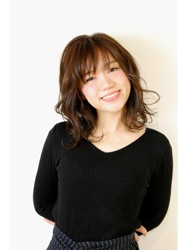 ディンプル(DIMPLE) 小顔カット＆愛されベージュ