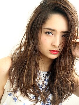 ヘアメイク アンビー(hairmake anvie) 外国人風ランダムパーマ