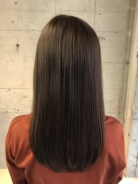 オッソ(OSSO) パープルグレー_ボブディ丸みショート無造作カール