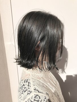 オーティティ(O-TETE) O-tete グレーブラック系カラーブリーチ