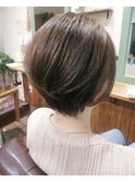 柔らかいショートヘア♪