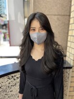 エクラート 大宮店(ECLART)&nbsp;【韓国ヘア】フェザーバング×レイヤーカット