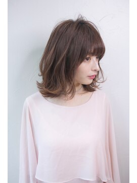 クート 北浦和(ku-to) 外ハネヘアにイルミナカラーの透明感×北浦和×髪質改善