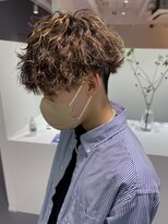 レフ(LEF)&nbsp;【オダオススメ！】ハイライトブラウン×波巻スパイラルパーマ