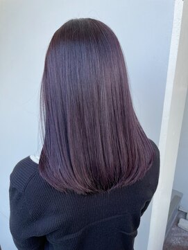 サロンドミルク 新百合ヶ丘店(salon de MiLK) ＊色落ち重視！なパープルカラー