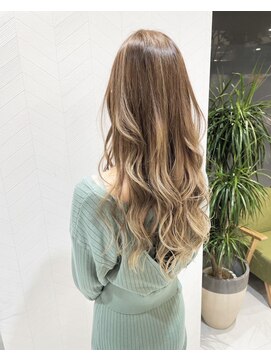 アース 錦糸町店(HAIR&MAKE EARTH) 透明感×ミルクティーベージュ