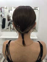 ヘアセットサロン クリアリティ(clarity) タイトねじりダウンスタイル