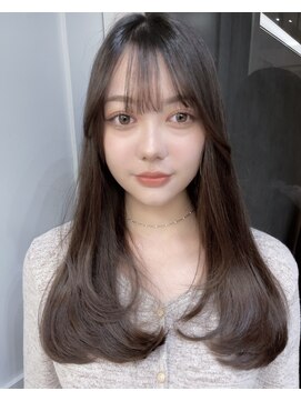 ロンドアヴァントゥス 池袋(Lond aventus) 韓国レイヤー/韓国風/ボブ/髪質改善/黒髪/ブリーチなし〔池袋〕