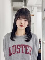 ゴウトゥデイ 横須賀店(GO TODAY)&nbsp;セミロング / ザクザクレイヤー / ラベンダーアッシュ