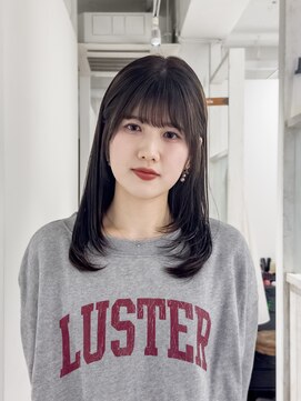 ゴウトゥデイ 横須賀店(GO TODAY) セミロング / ザクザクレイヤー / ラベンダーアッシュ