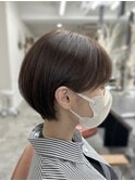 スッキリ丸みショート