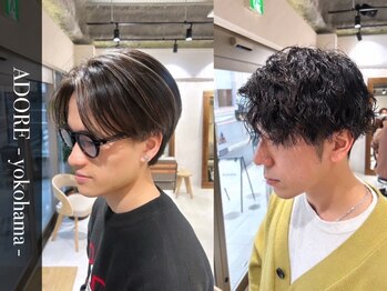 アドア 横浜(ADORE)の写真/《最高な第一印象に》トレンドx清潔感で圧倒的な好印象を引き出す［横浜/髪質改善/ブリーチカラー/メンズ］