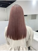 ピンクベージュミルクティー
