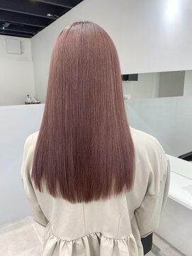 オル('olu) ピンクベージュミルクティー