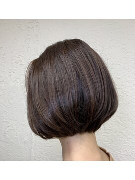 松本平太郎美容室 吉祥寺本店 ショートボブ×ブラウン/30代40代50代60代