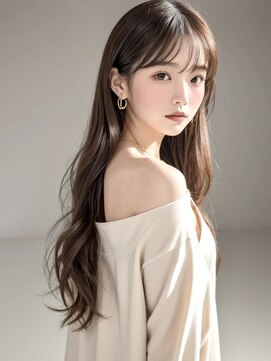 ラベスト キョウト(LOVEST) 【TONO STYLE 221】甘めの秋服も大人っぽく着こなすロングヘア