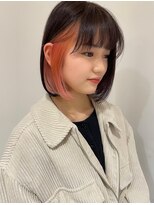 ルシュカイチマルニ(Rasca102)&nbsp;♪Rasca☆イヤリングカラーピンクベージュ/ボブ