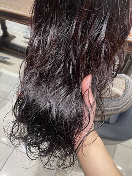 グリーン 表参道(green) 【MADOKA】プードルパーマ/ピンクラベンダー