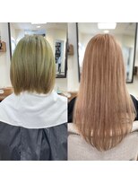 ルフレ 新宿歌舞伎町店(Reflet)&nbsp;ダブルカラー/ブリーチ/プルエクステ/髪質改善