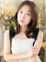 カバーヘア ブリス 戸田公園西口店(COVER HAIR bliss)&nbsp;大人ガーリー透けバングひし形レイヤーa戸田公園20代30代40代